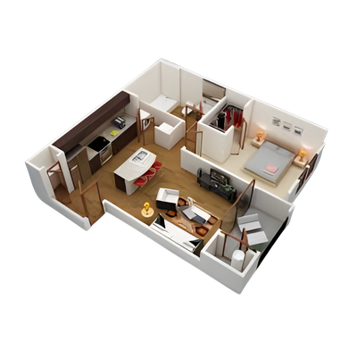 2 BHK Plan